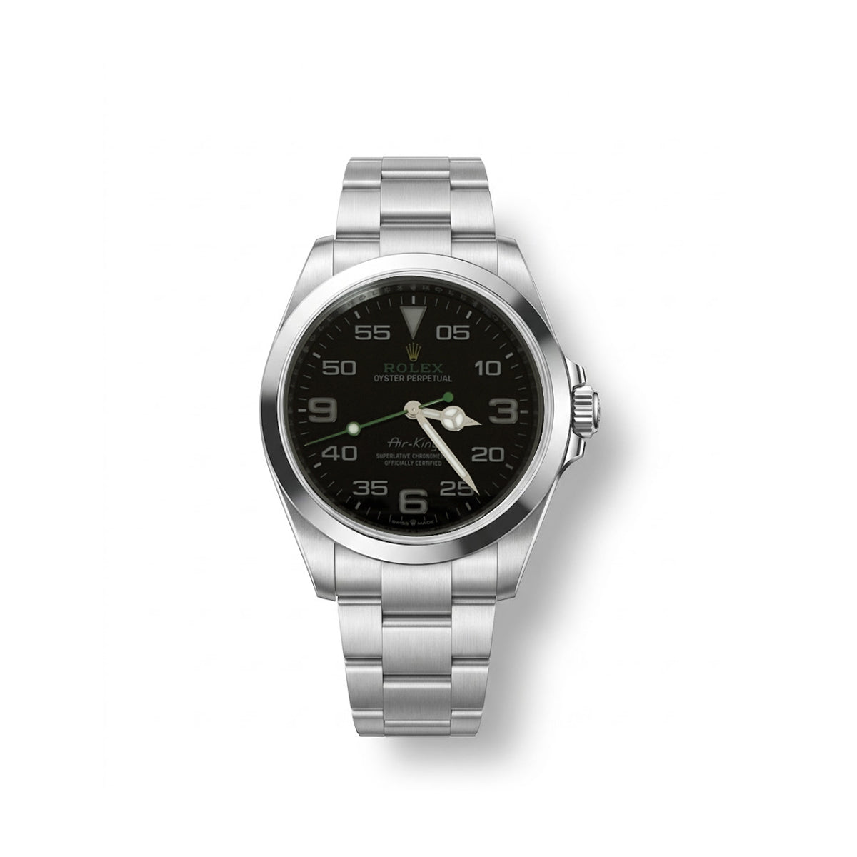 Rolex Air King Ref: 126900 on Oystersteel Unworn 2026
