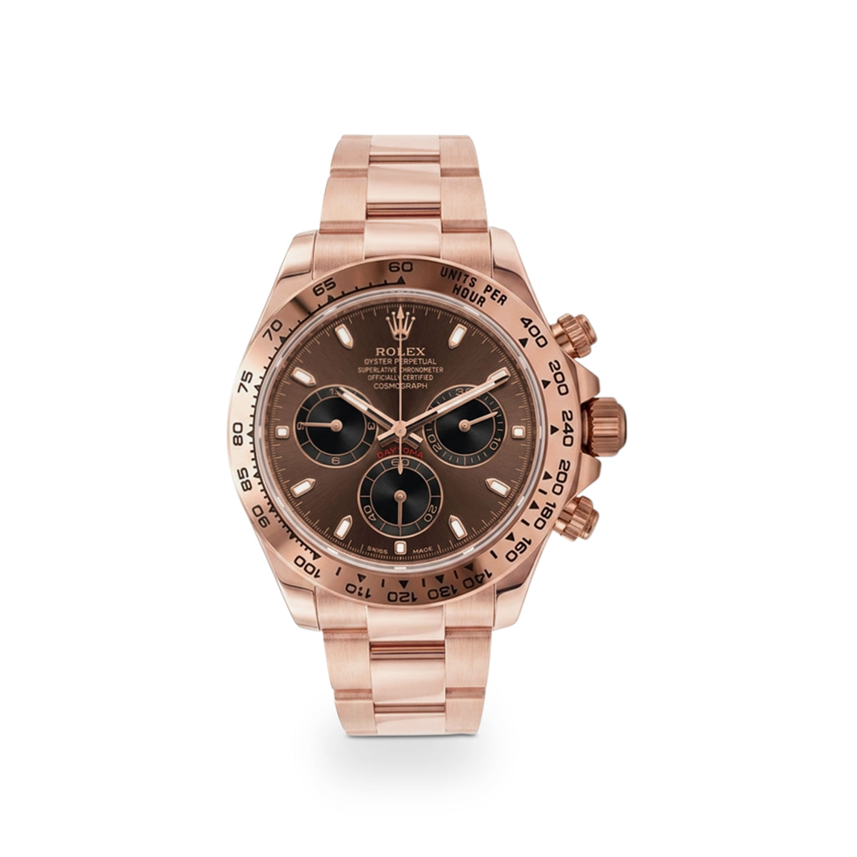 Rolex Daytona Rose Gold chocolate dial 40mm Ref: 126505.(Unworn 2025)