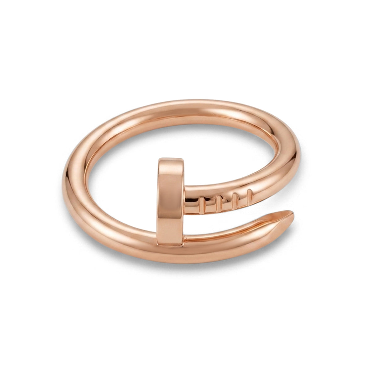 Cartier Juste Un Clou Classic model Ring Size 54 in Rose gold