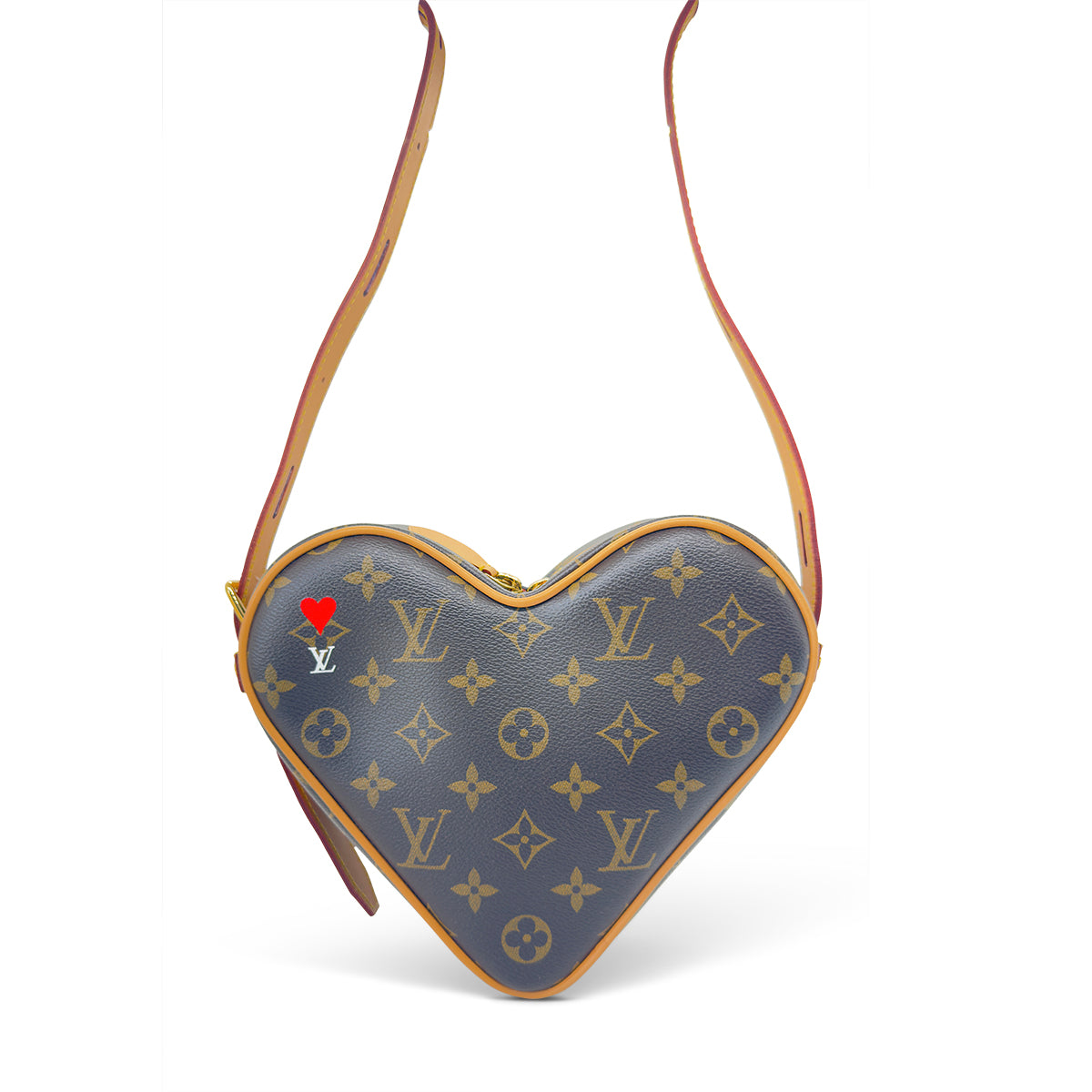 Limited Edition Louis Vuitton Monogram Game On Coeur heart bag