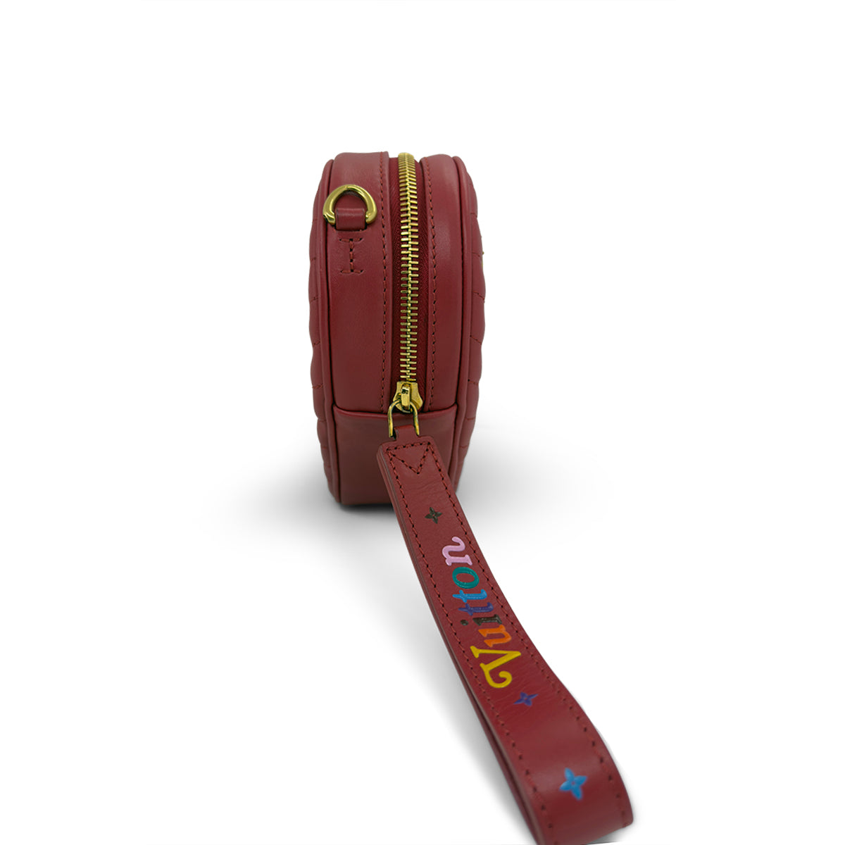 Louis Vuitton New Wave Heart In Red quilted leather