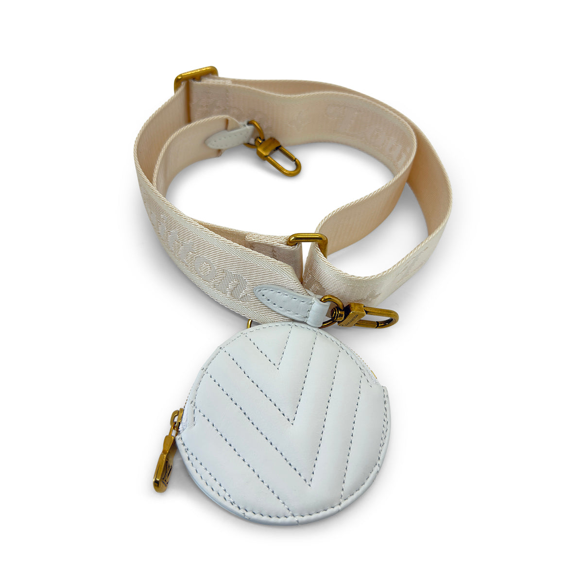 Louis Vuitton New Wave Multi-Pochette white quilted leather