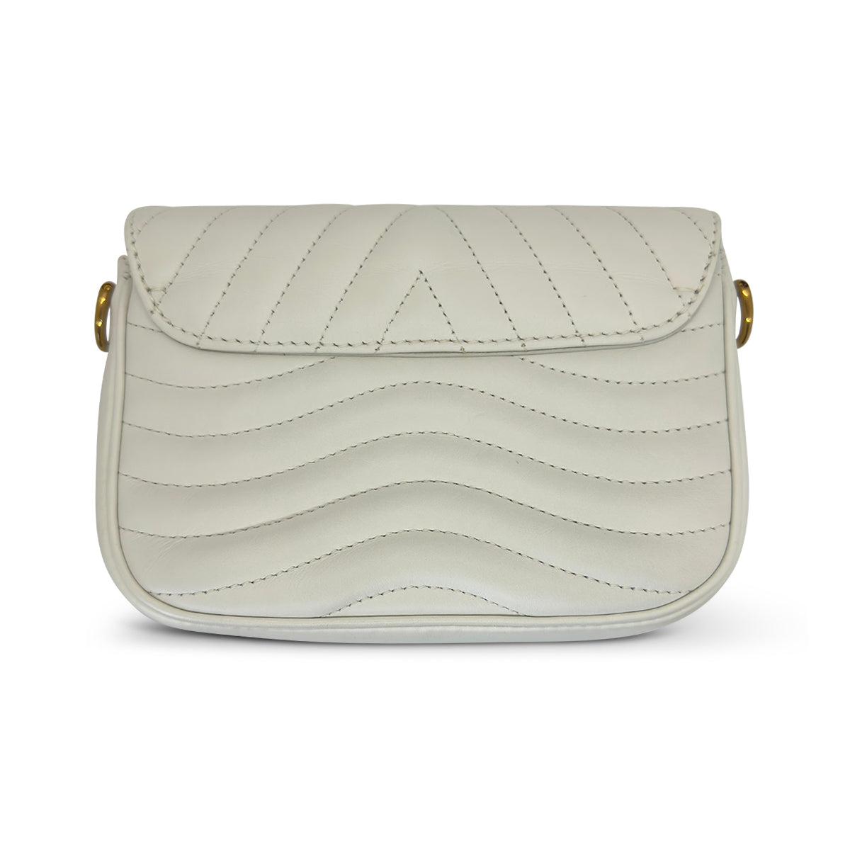 Louis Vuitton New Wave Multi-Pochette white quilted leather