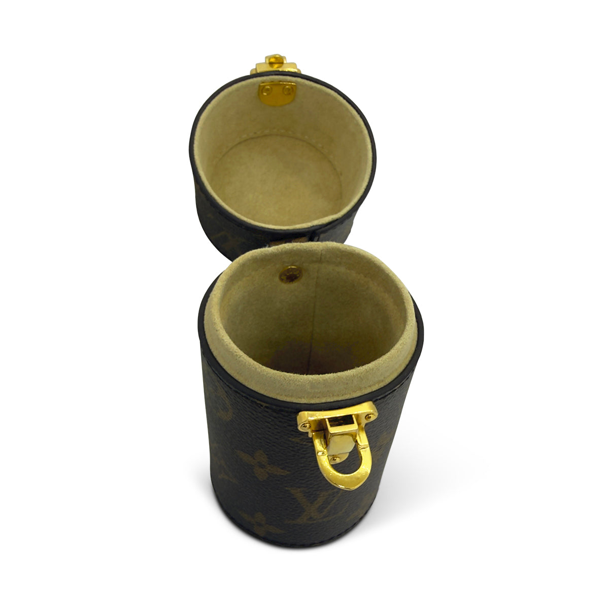 Louis Vuitton Monogram Canvas Cylindrical Travel Case (Boîte Flacon / Perfume Case)