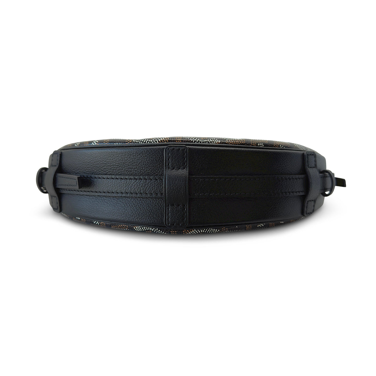 Goyard Hirondelle in black Goyardine canvas and leather