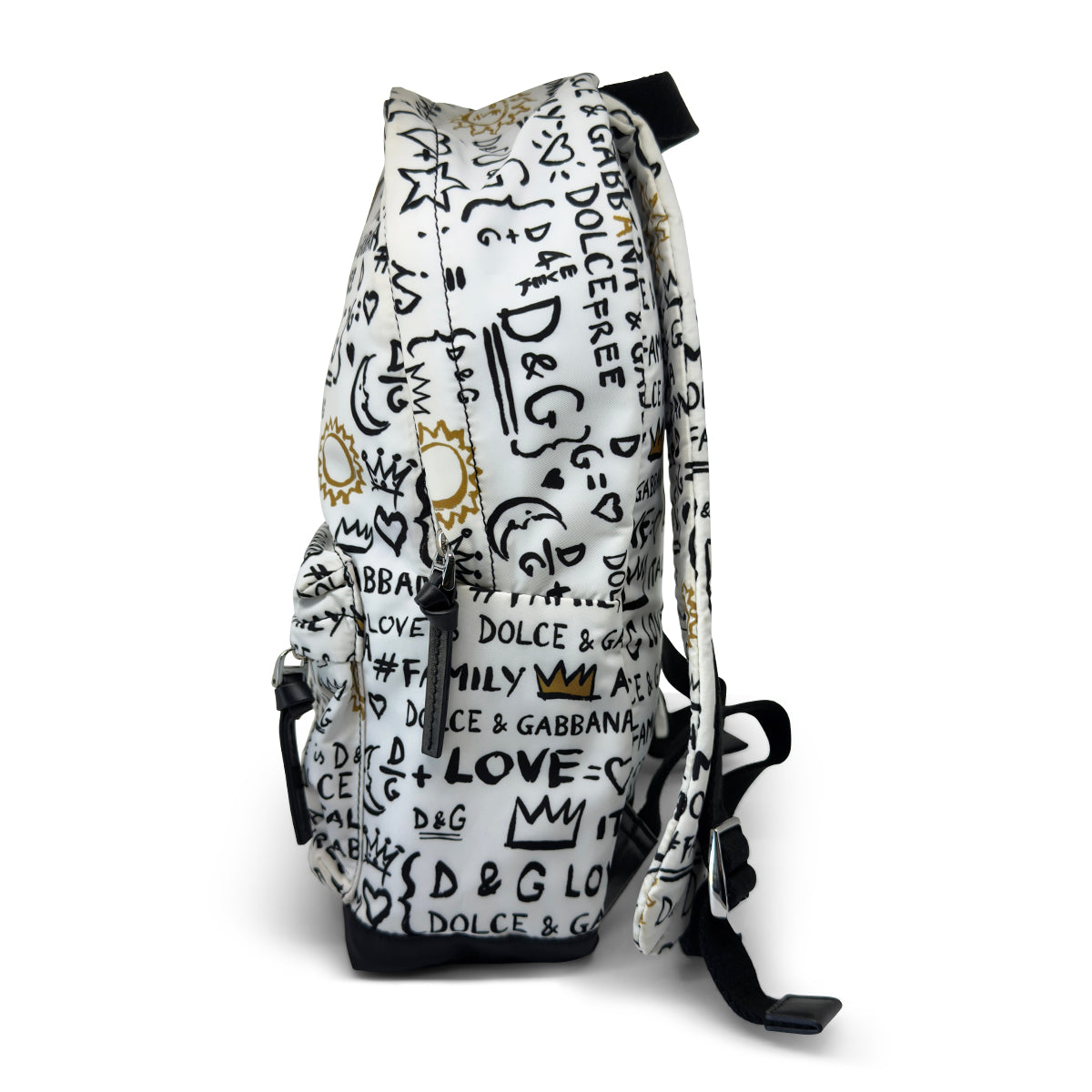 Dolce & Gabbana graffiti-print backpack