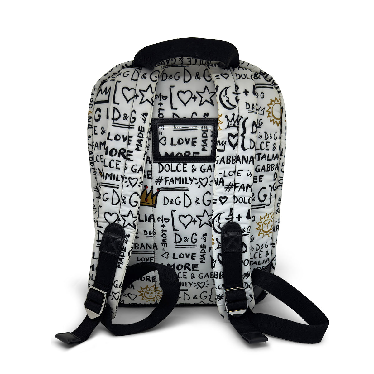 Dolce & Gabbana graffiti-print backpack