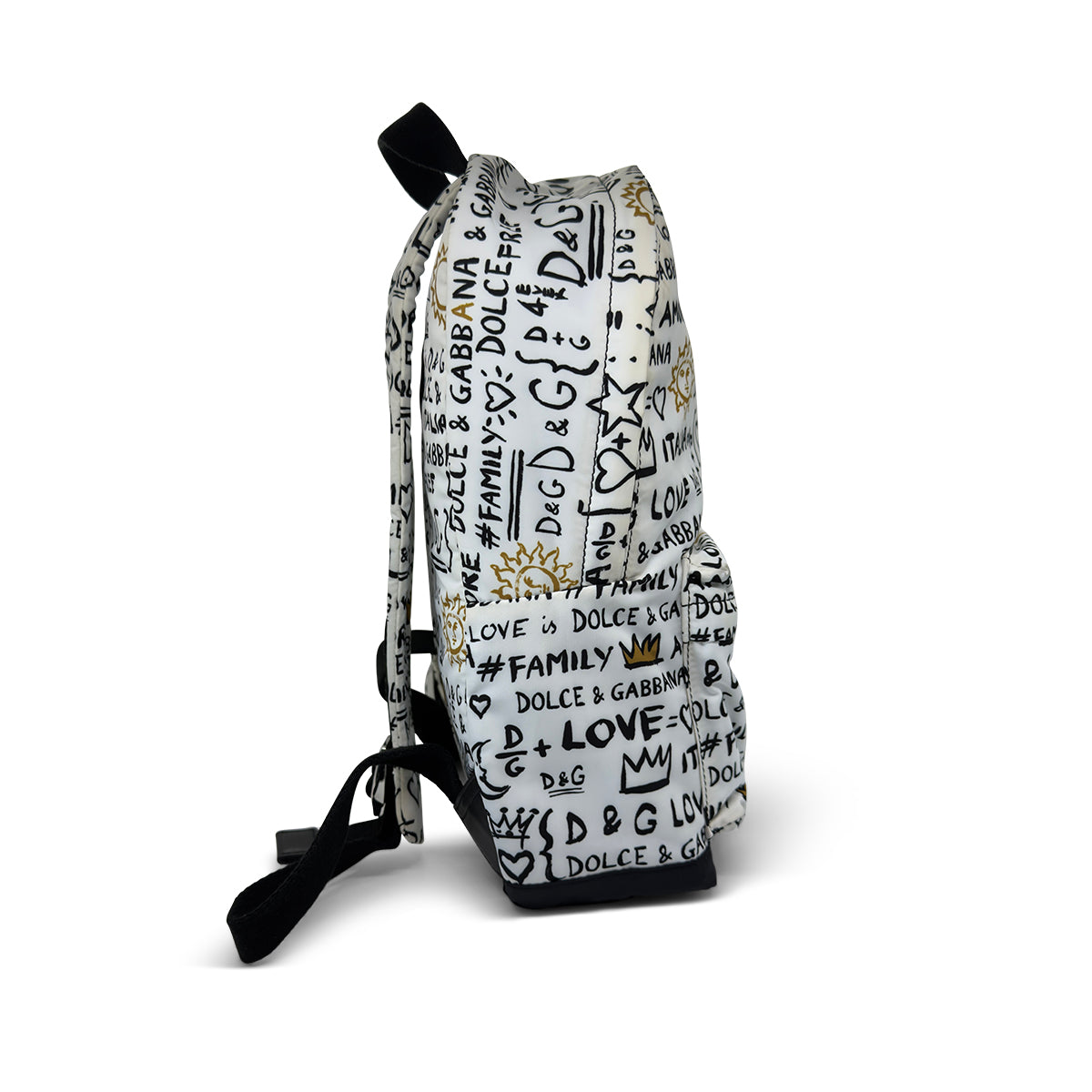 Dolce & Gabbana graffiti-print backpack