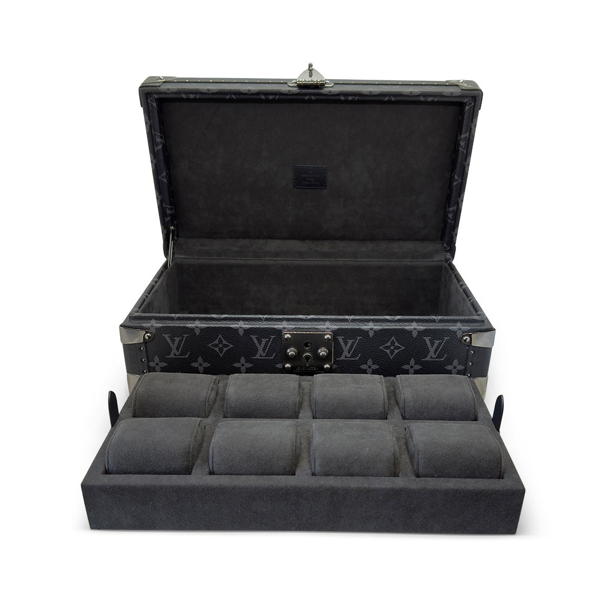 Louis Vuitton Coffret 8 Montres in Monogram Eclipse canvas