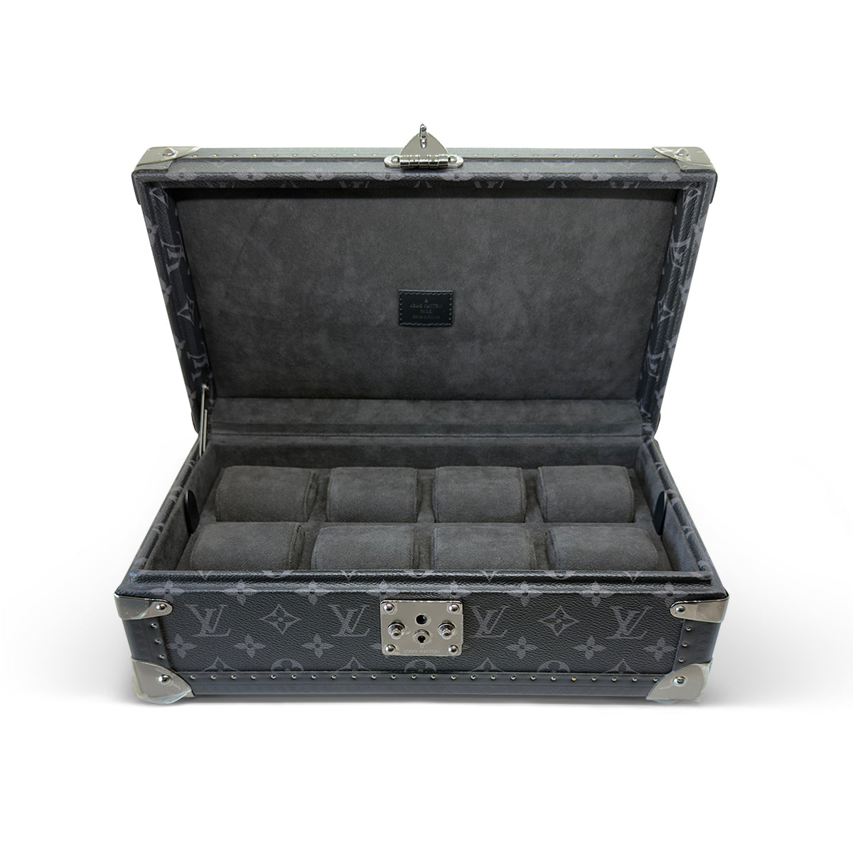 Louis Vuitton Coffret 8 Montres in Monogram Eclipse canvas