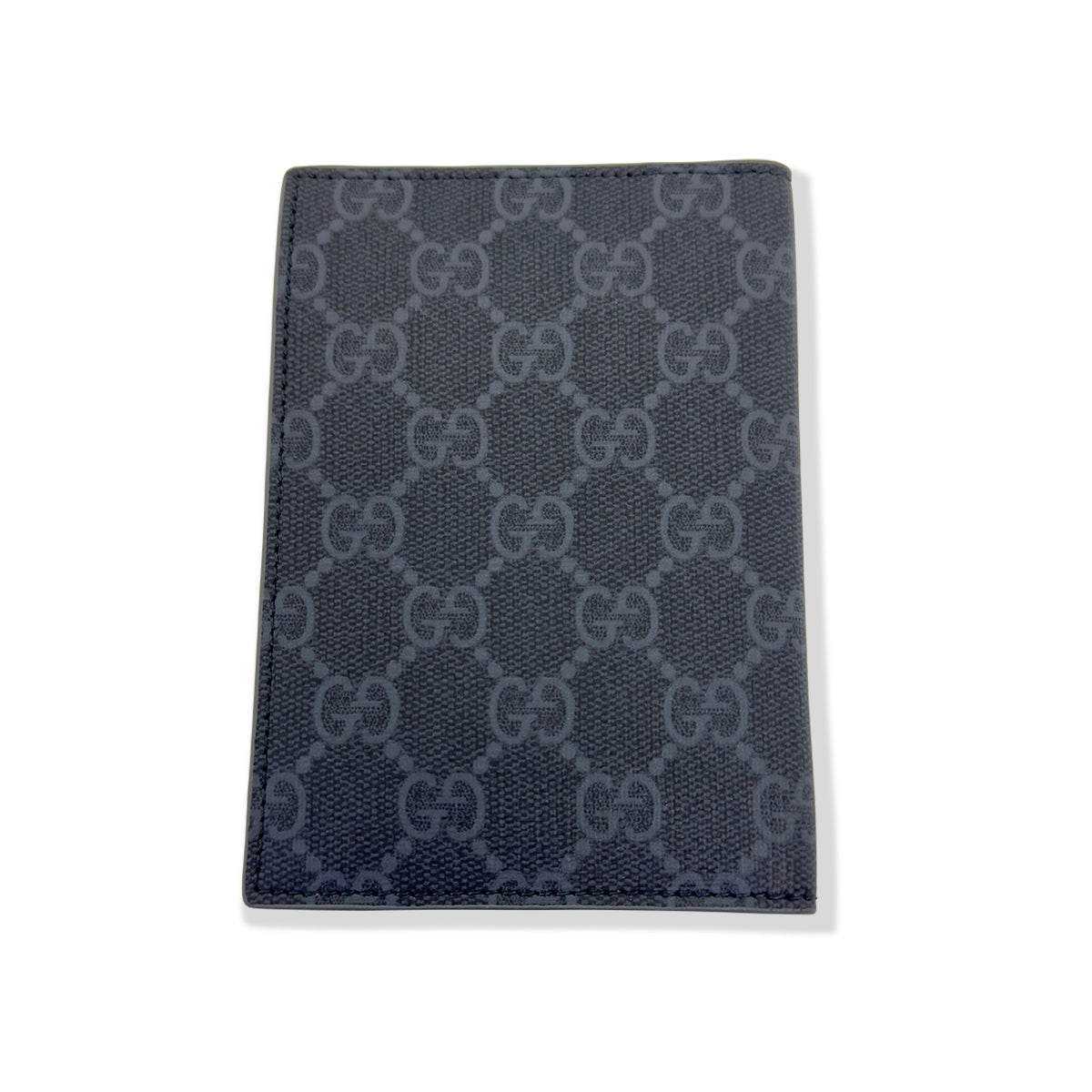 Gucci GG Supreme Passport Cover / Document Holder – Black
