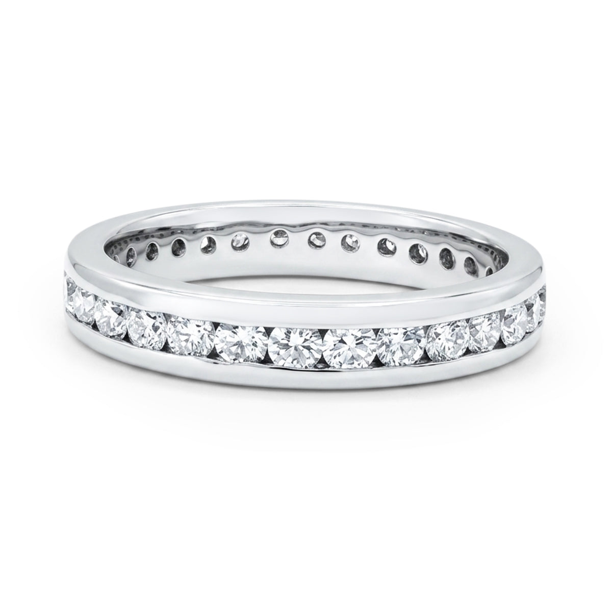 Browns Platinum Full Eternity Ring