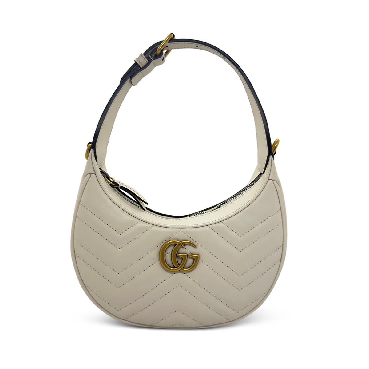 Gucci GG Marmont Half-Moon Shoulder Bag