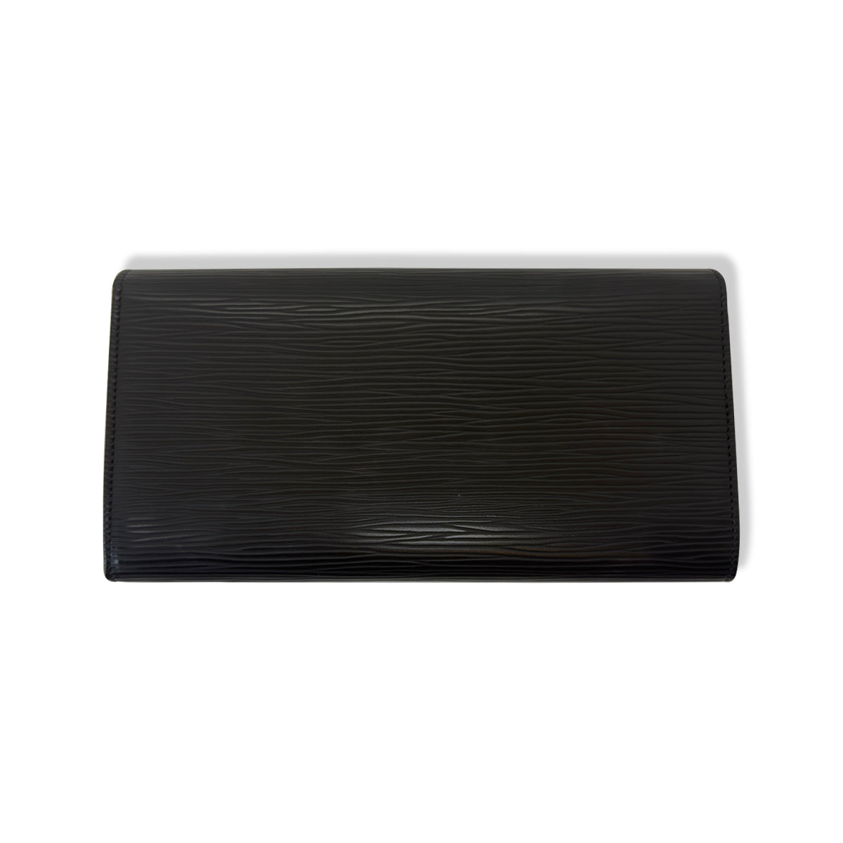 Louis Vuitton Sarah Wallet in Black Epi Leather