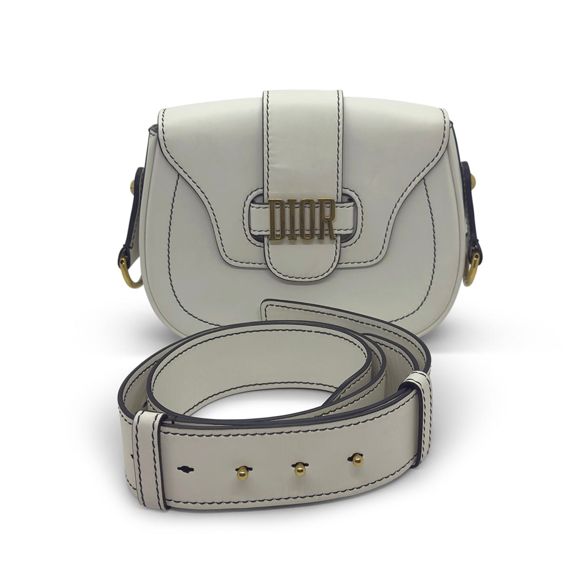 Dior D-Fence Saddle Bag