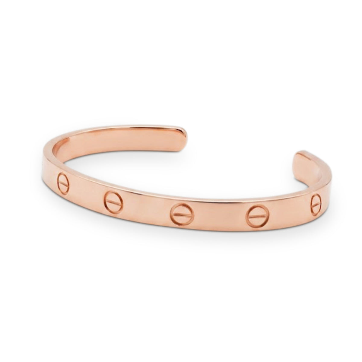 Cartier Love Cuff Bangle, 18K Rose Gold, size 17