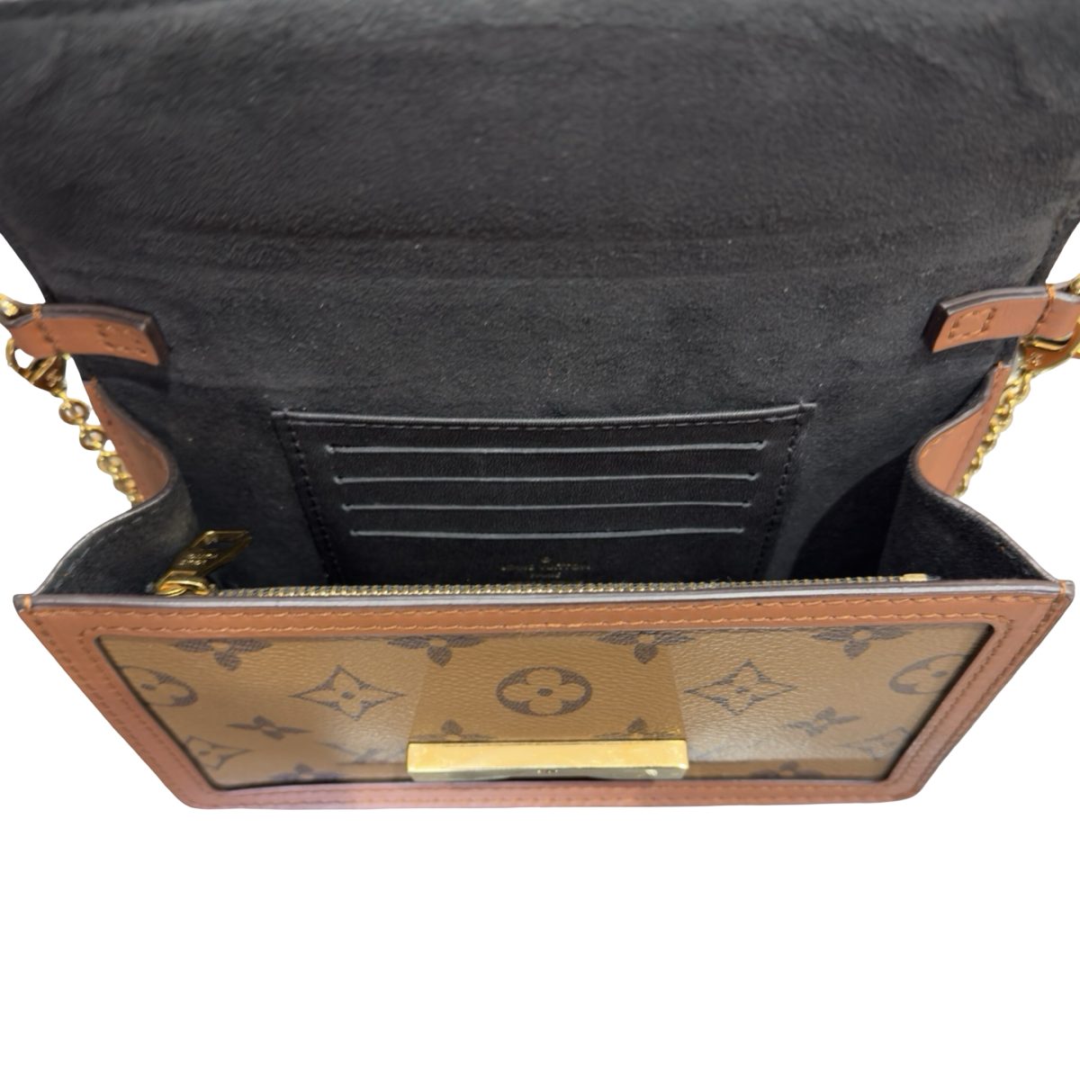 Louis Vuitton Reverse Monogram Canvas Mini Dauphine Bag