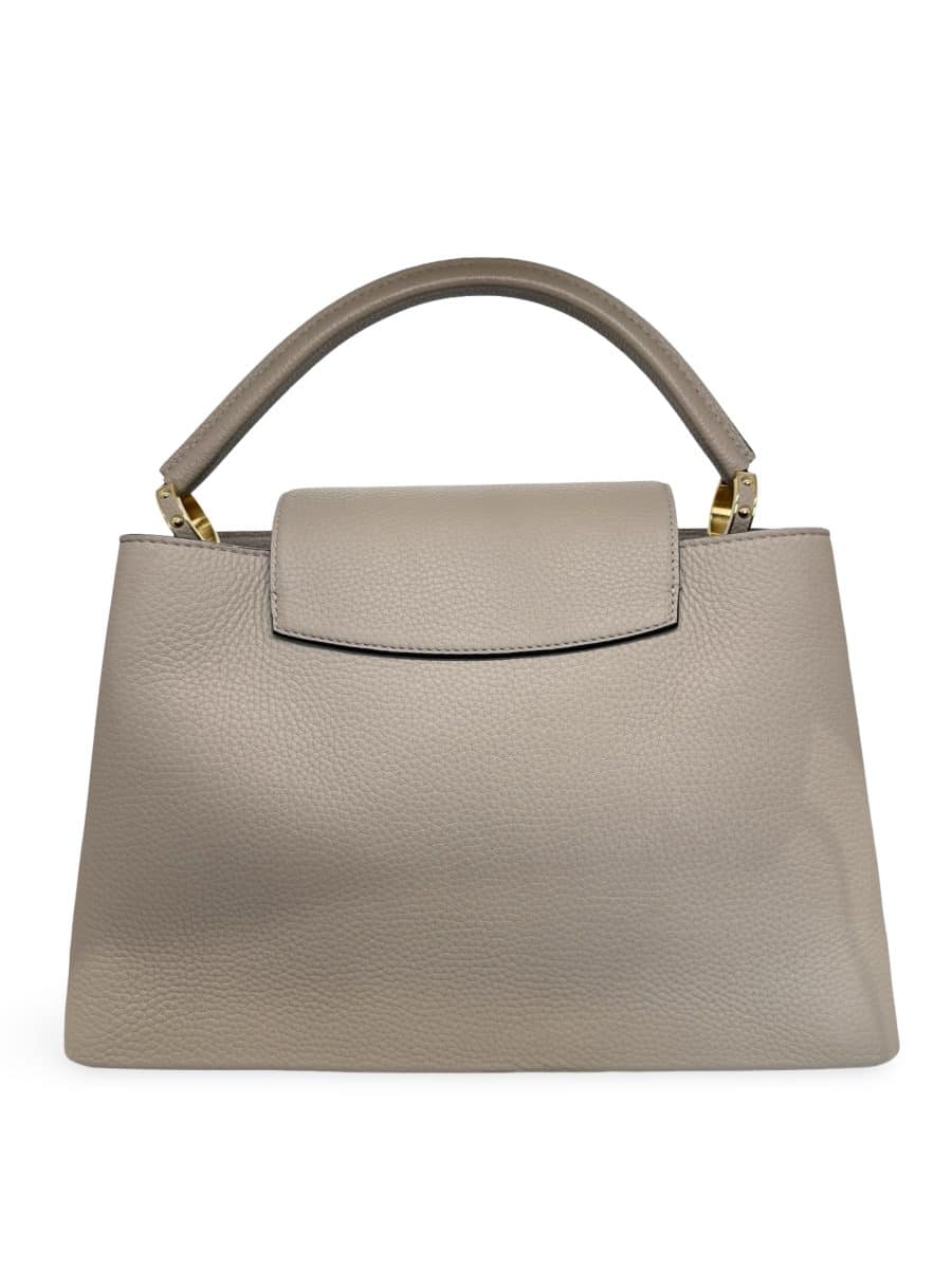 Louis Vuitton Taurillon Leather Capucines MM Bag