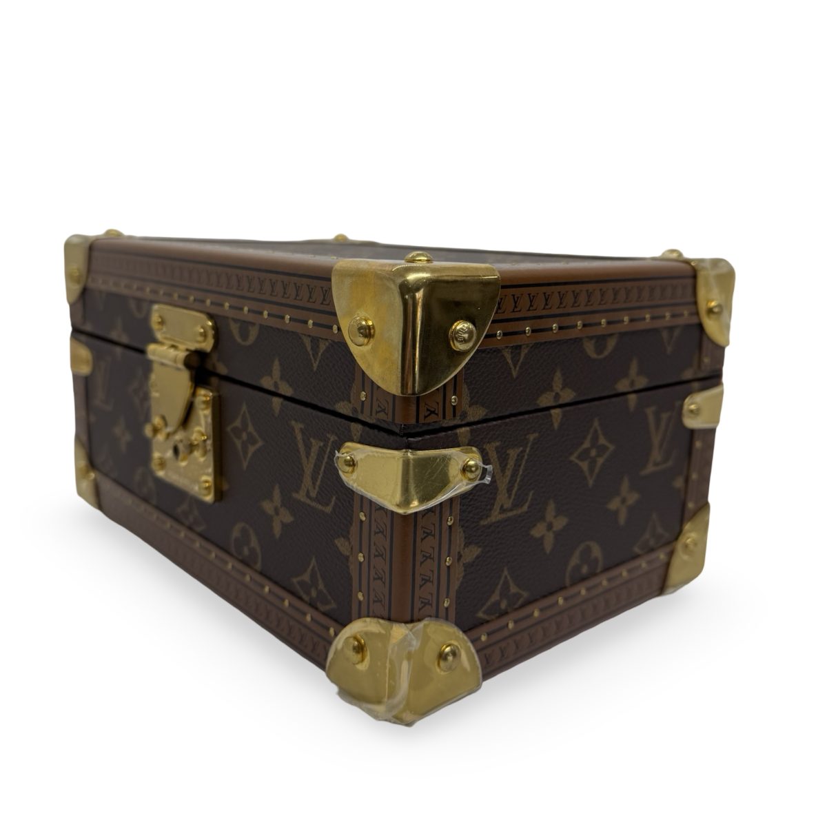 Louis Vuitton Monogram Coffret Tresor 24 Rose Ballerine