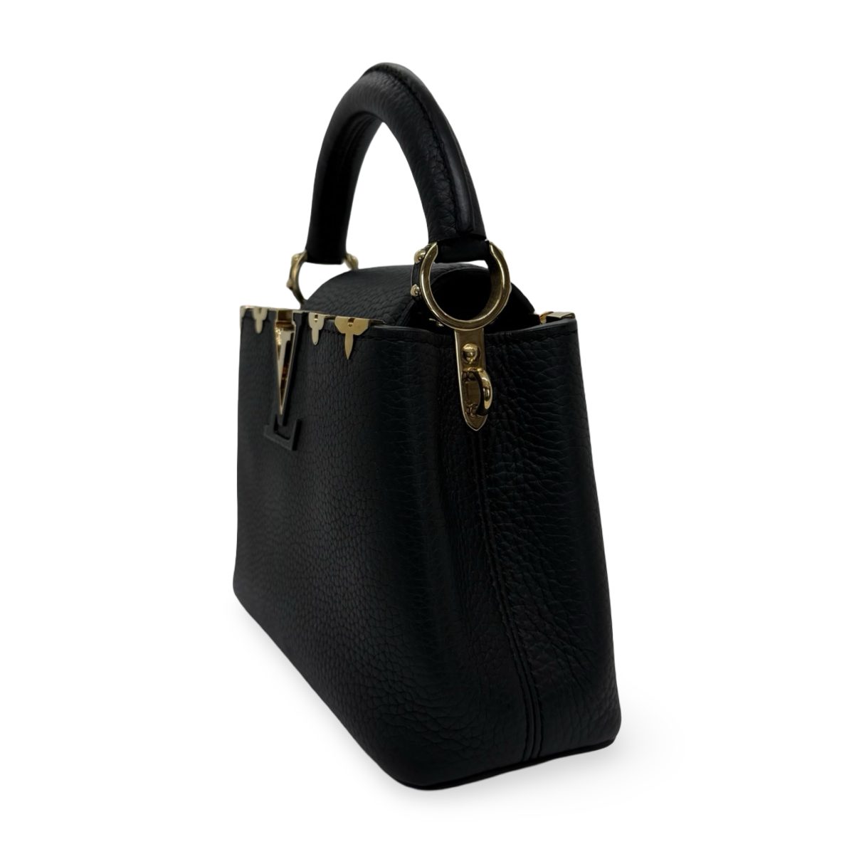 Louis Vuitton Capucines MINI Taurillon Leather Black