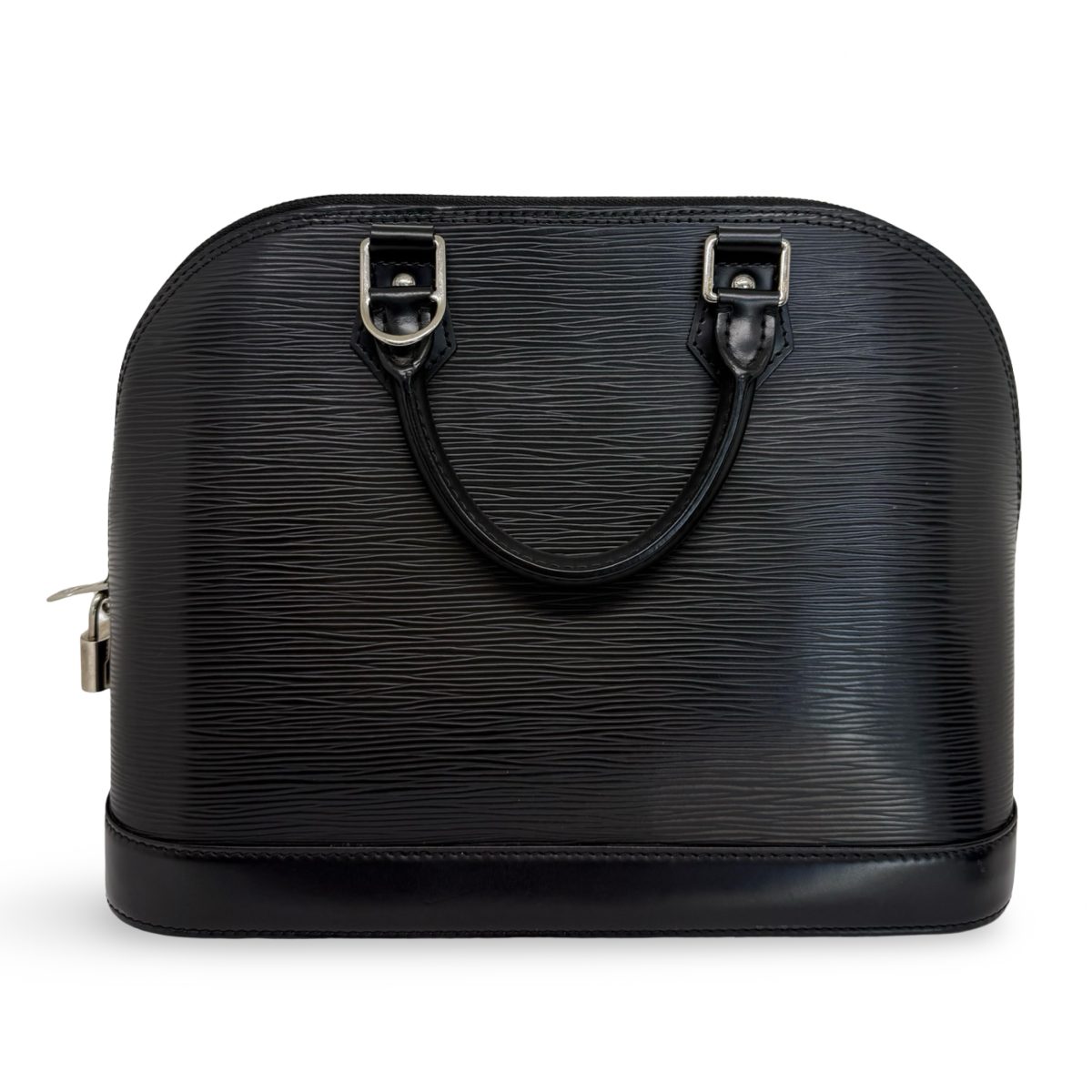 Louis Vuitton Black Epi Leather Alma PM Bag
