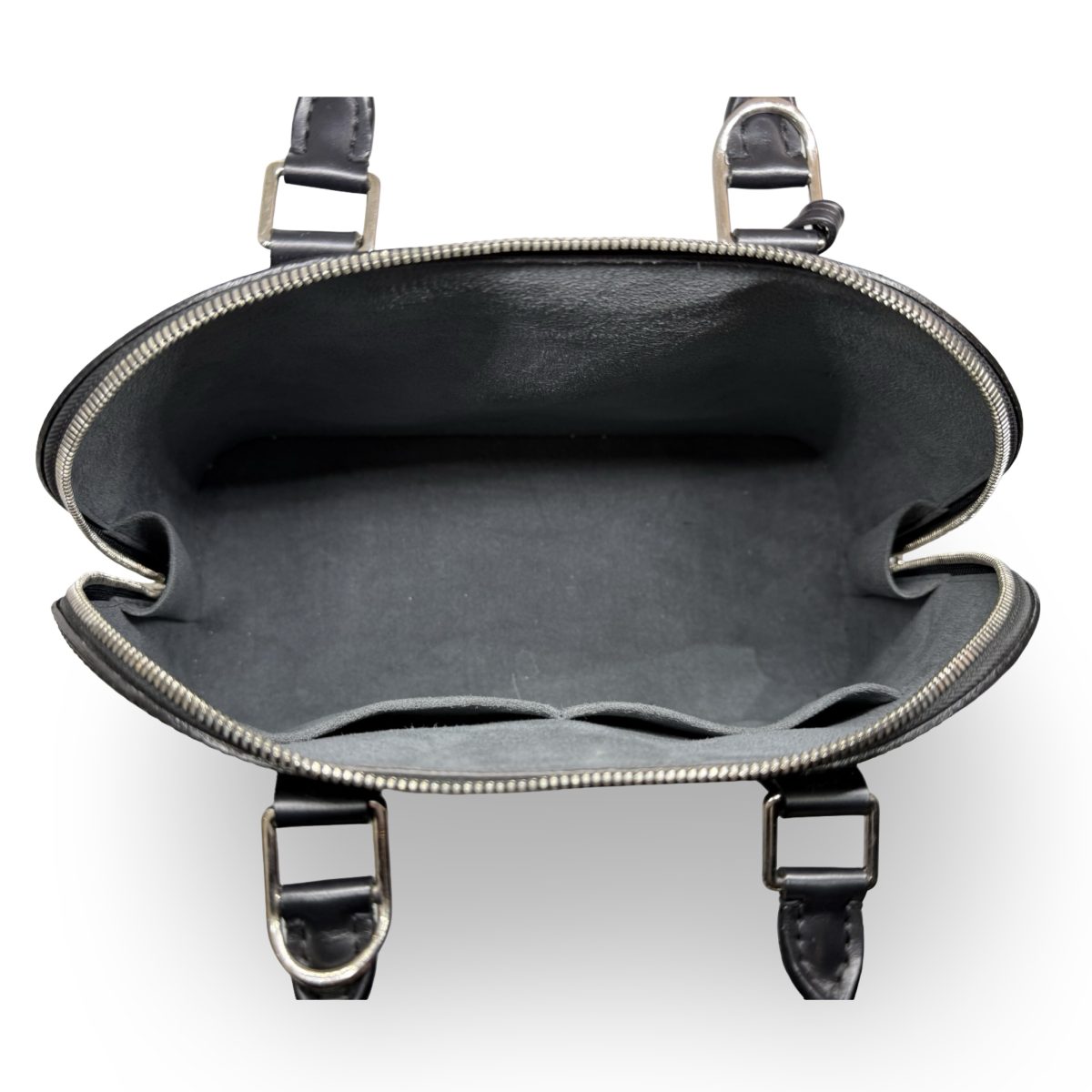 Louis Vuitton Black Epi Leather Alma PM Bag
