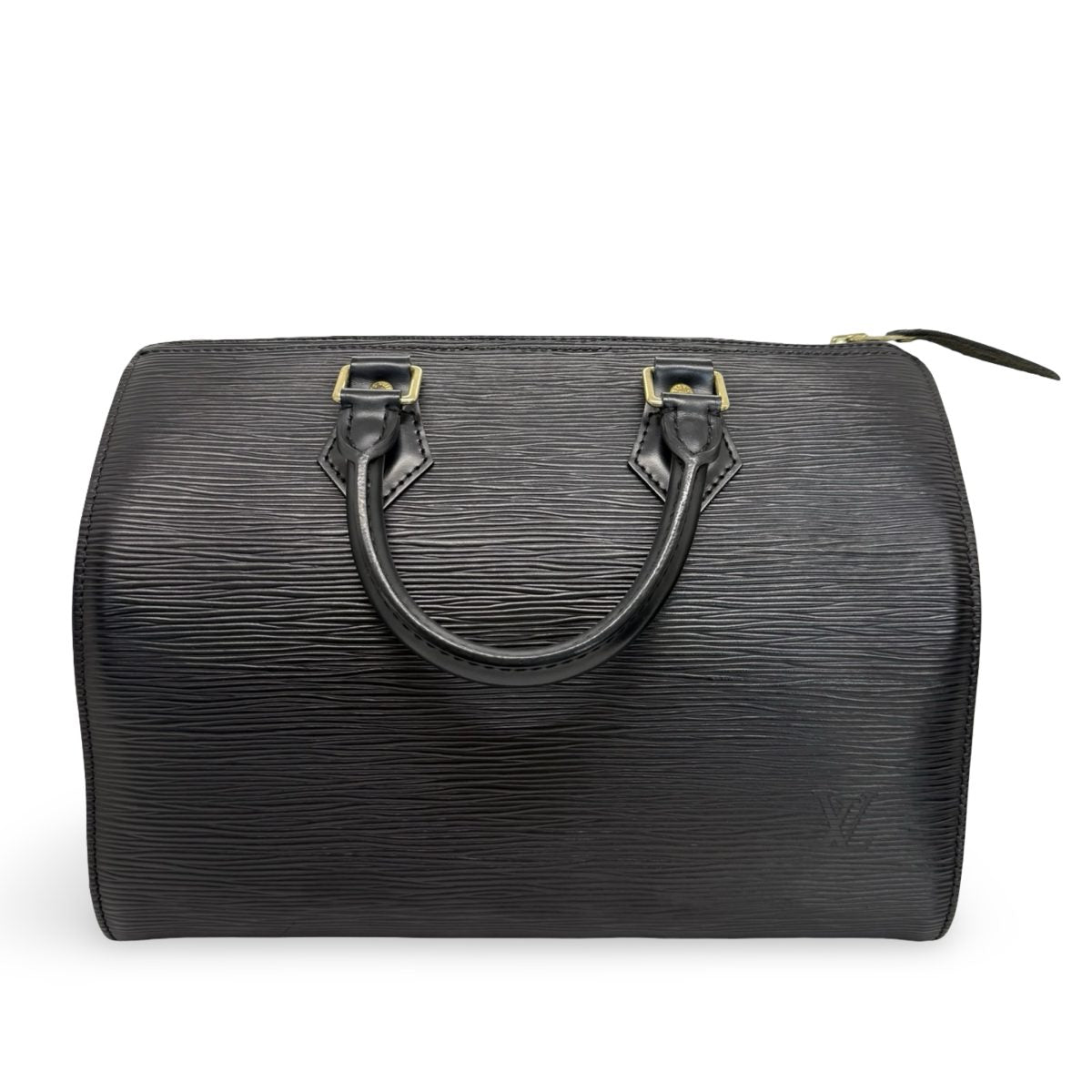 Louis Vuitton Black Epi Leather Speedy 25