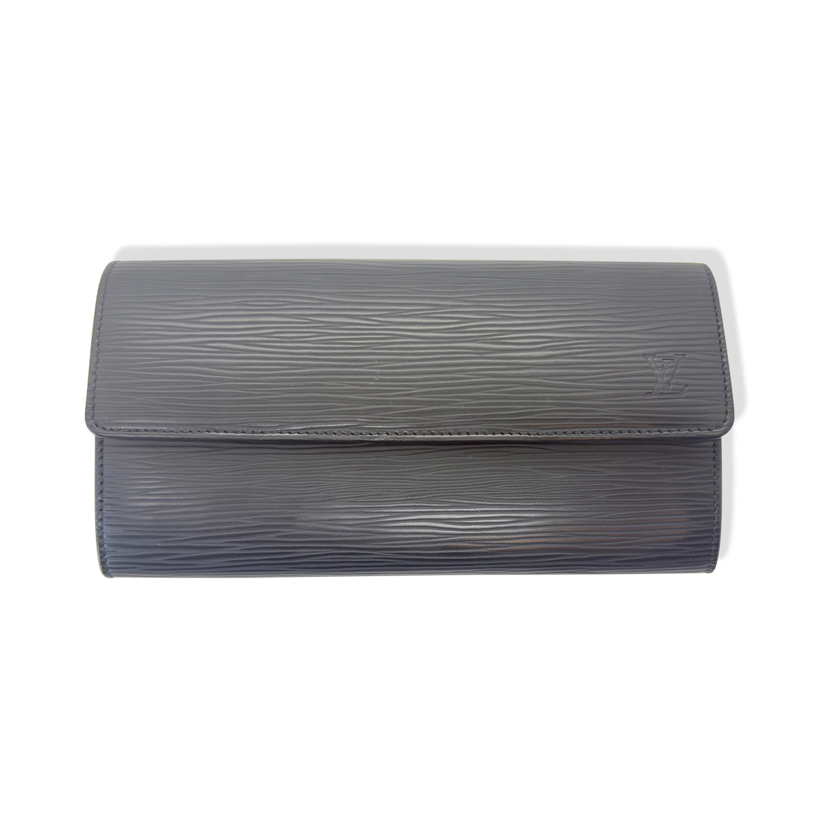 Louis Vuitton Sarah Wallet in Black Epi Leather