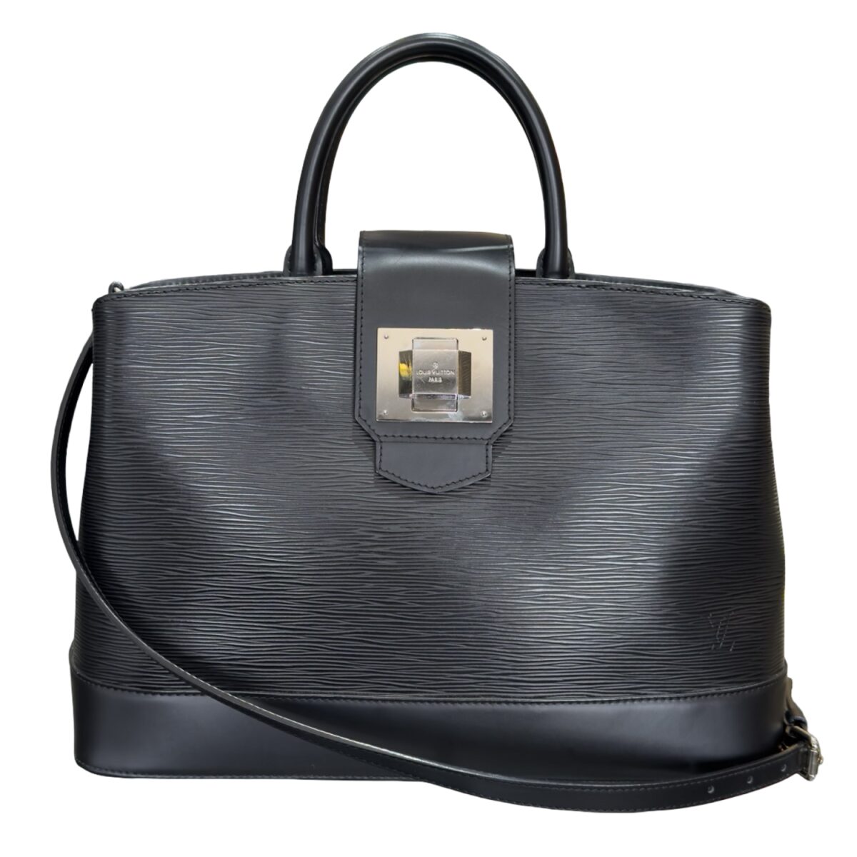 Louis Vuitton Black Epi Leather Mirabeau GM Bag