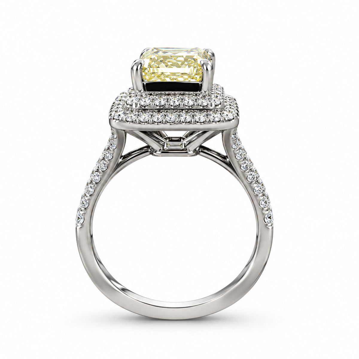 Platinum Natural Origin Diamond Ring