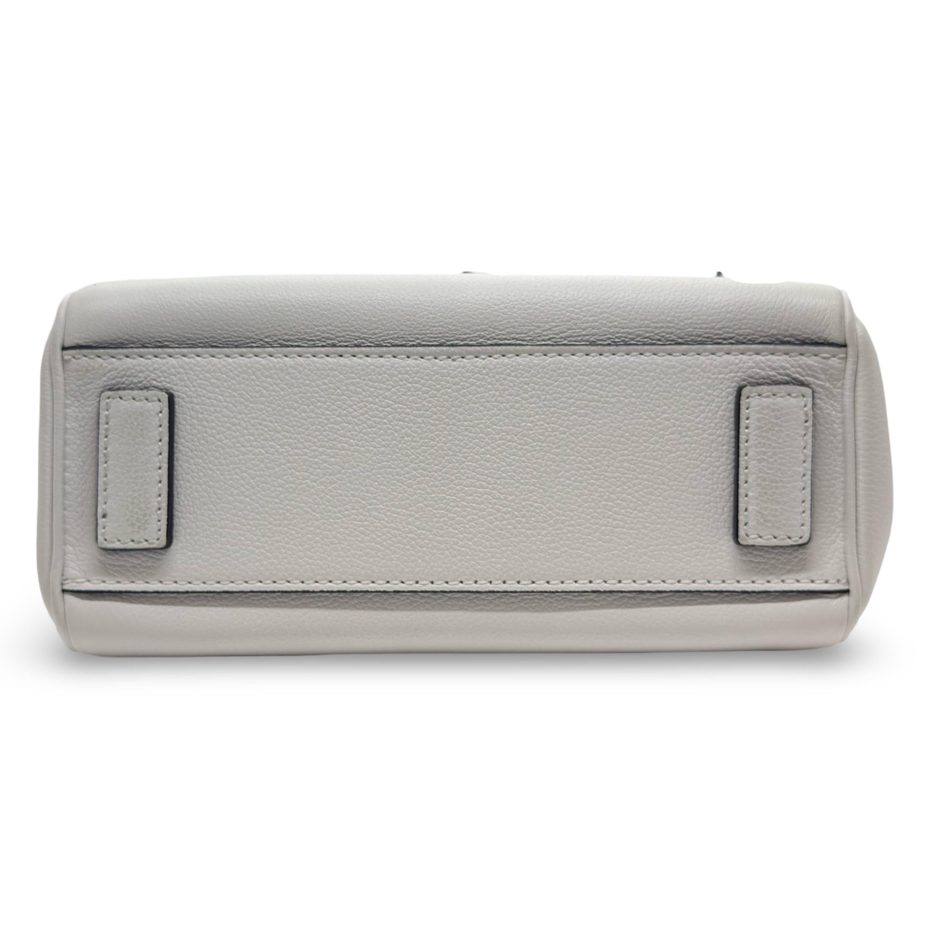 Versace La Medusa Chain White Leather Tote