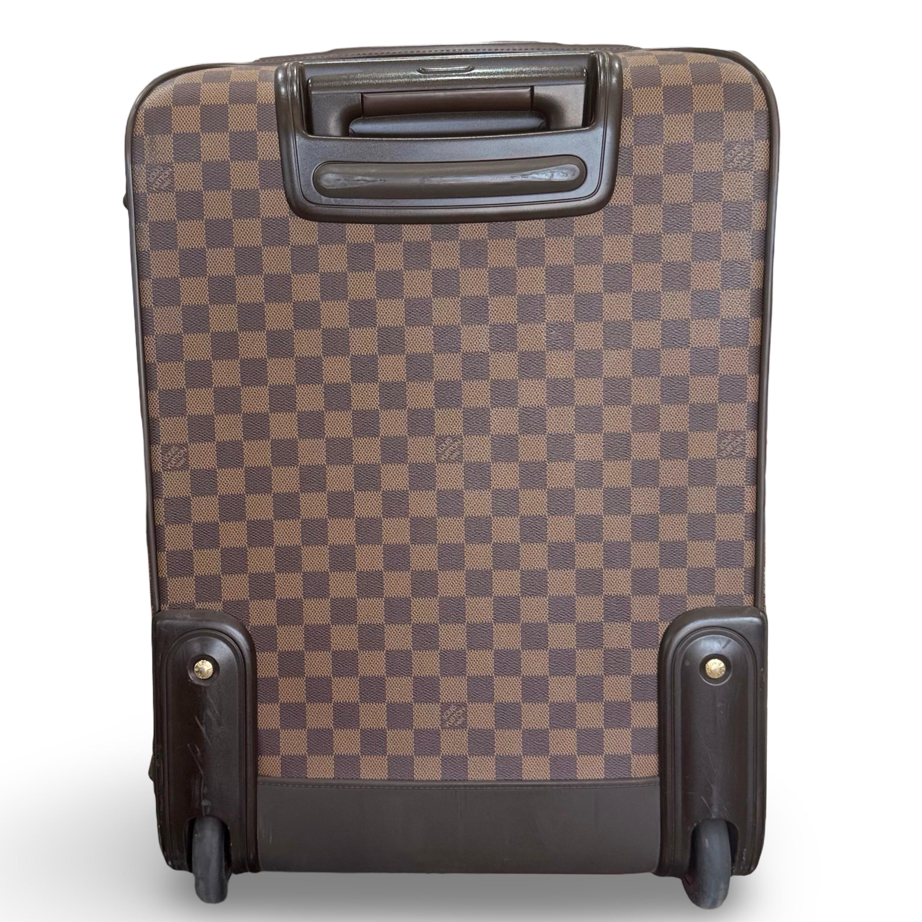 Louis Vuitton Damier Ebene Pegase 55 Suitcase