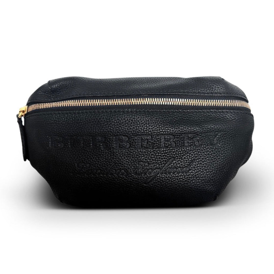 Burberry Logo Embossed Bum Bag
