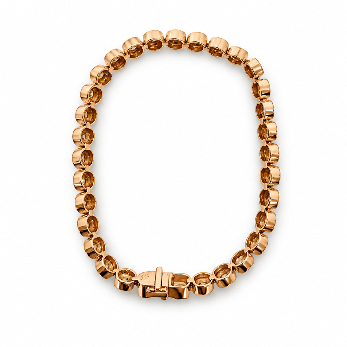 18K Rose Gold Natural Origin Diamond Bracelet