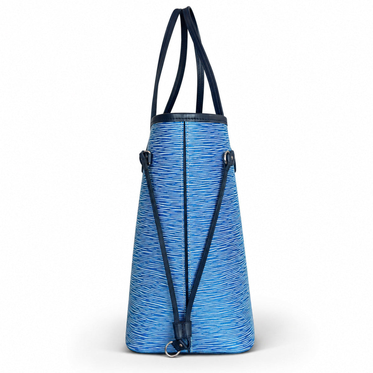 Louis Vuitton Denim Epi Neverfull MM Tote Bag