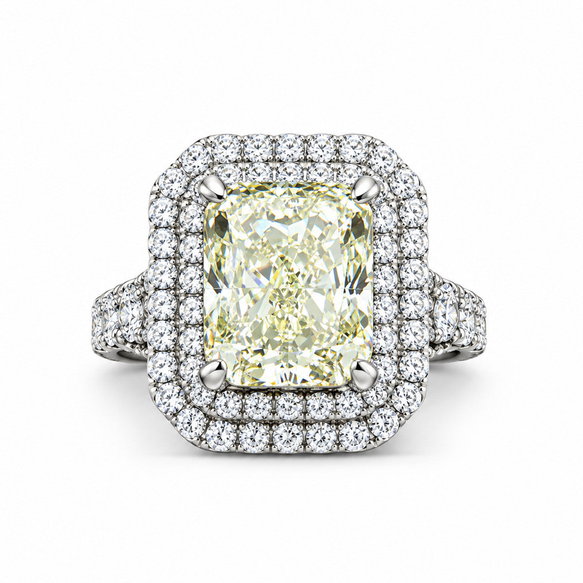 Platinum Natural Origin Diamond Ring