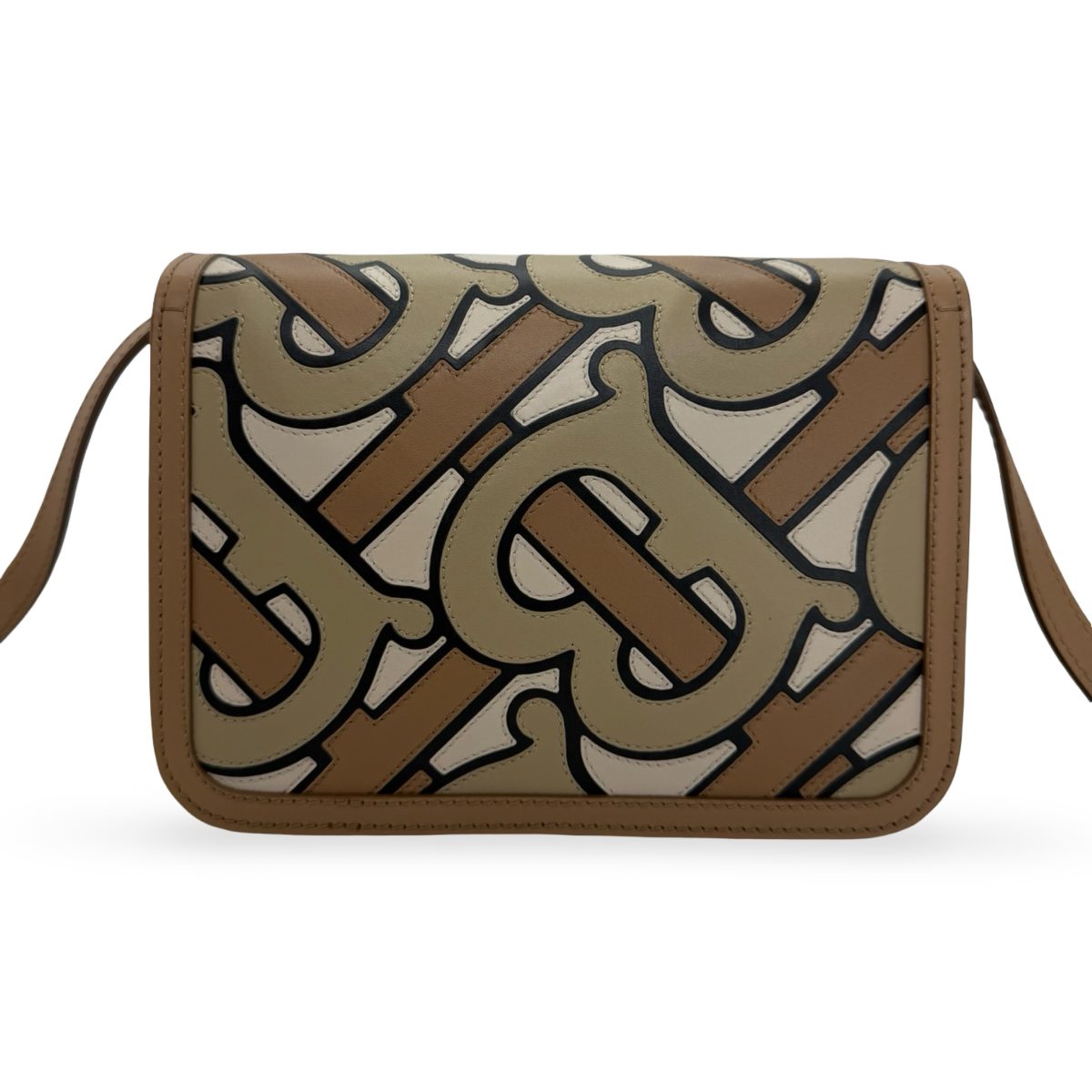 Burberry TB Monogram Leather Small flap bag