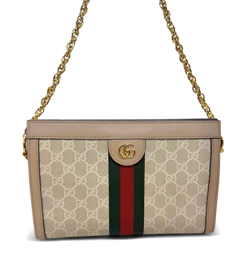 Gucci Ophidia GG Supreme chain shoulder bag