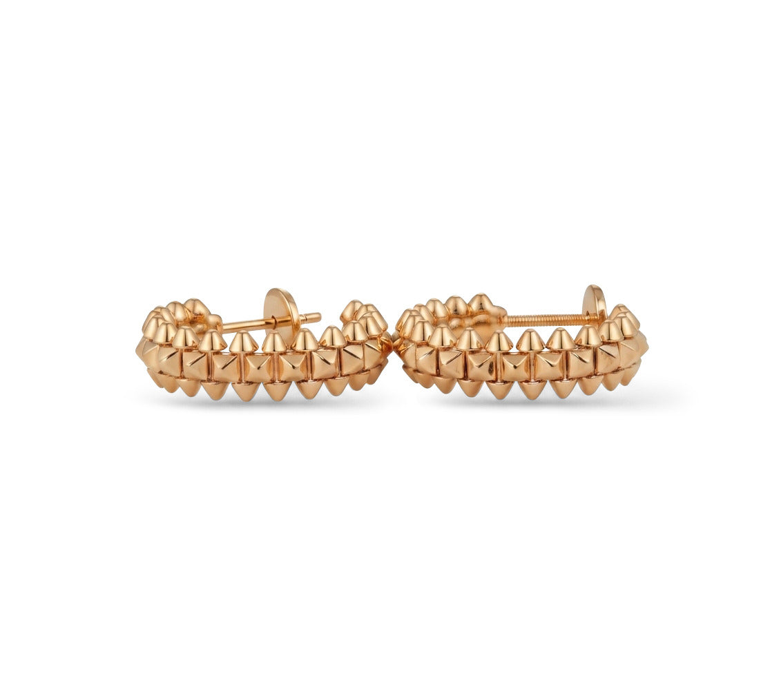 Cartier Clash de Cartier Hoops Earrings in 18K in Rose Gold