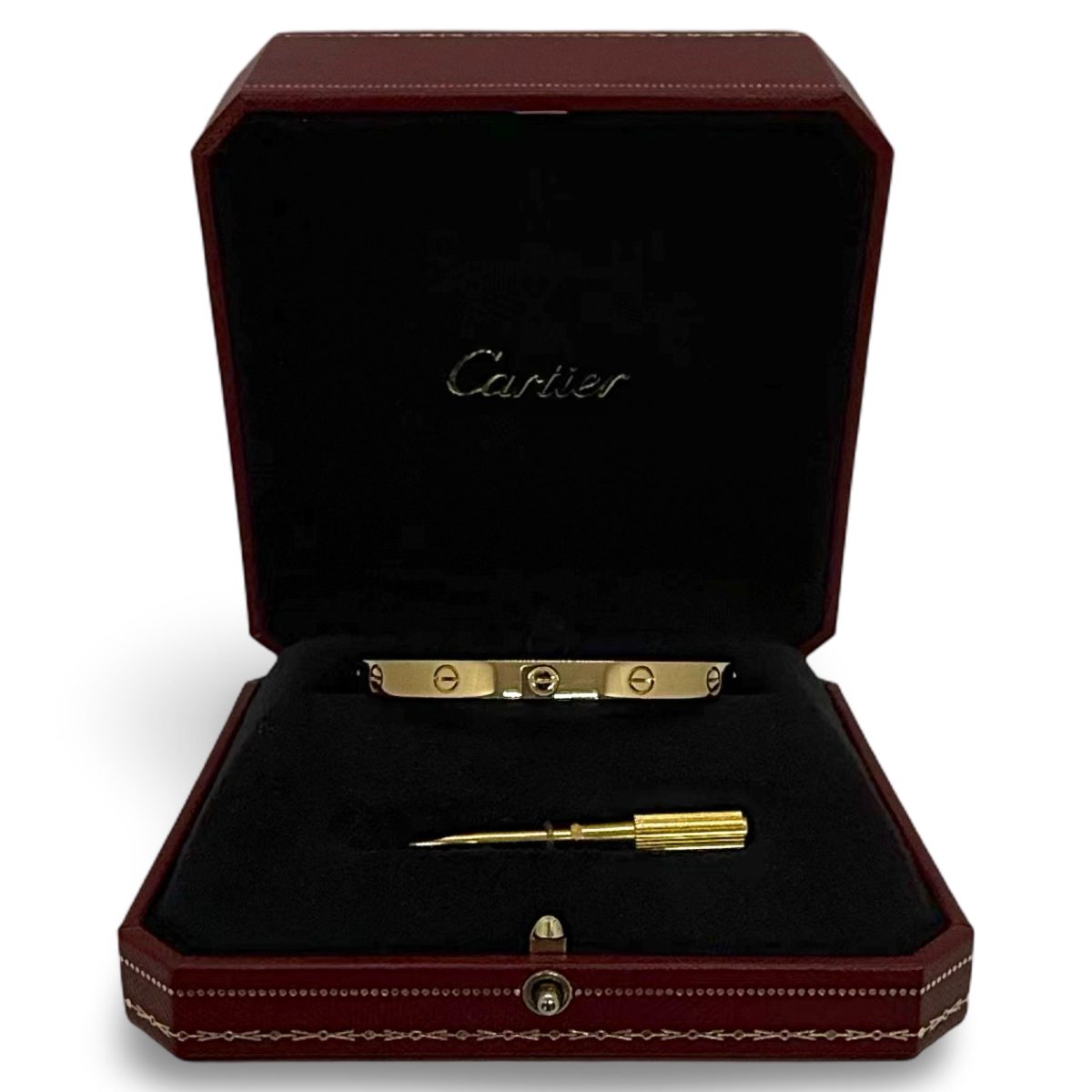 Cartier 18k Yellow Gold Love bracelet size 18
