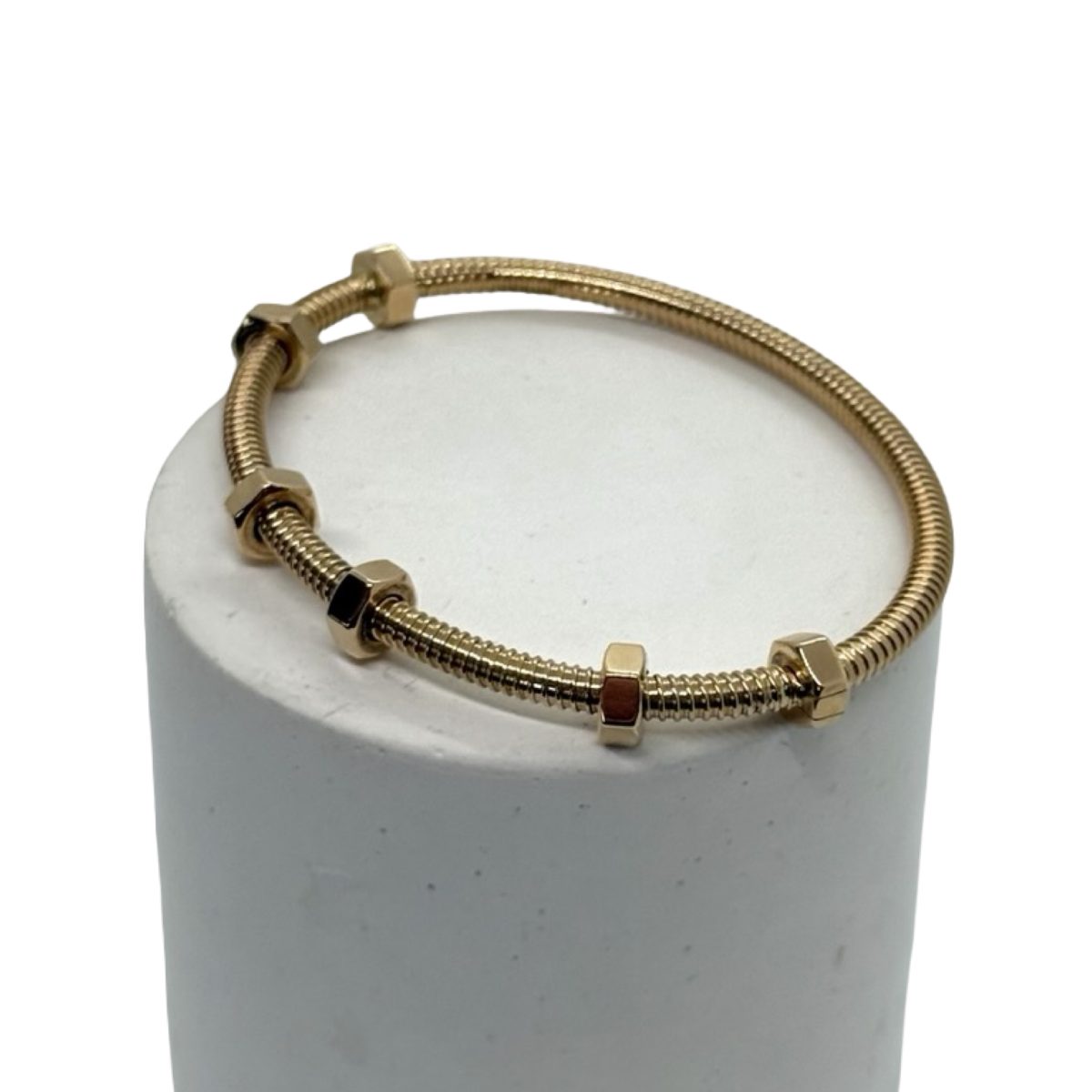 Cartier Ecrou De Cartier Bracelet 18KT Pink Gold (size 17)