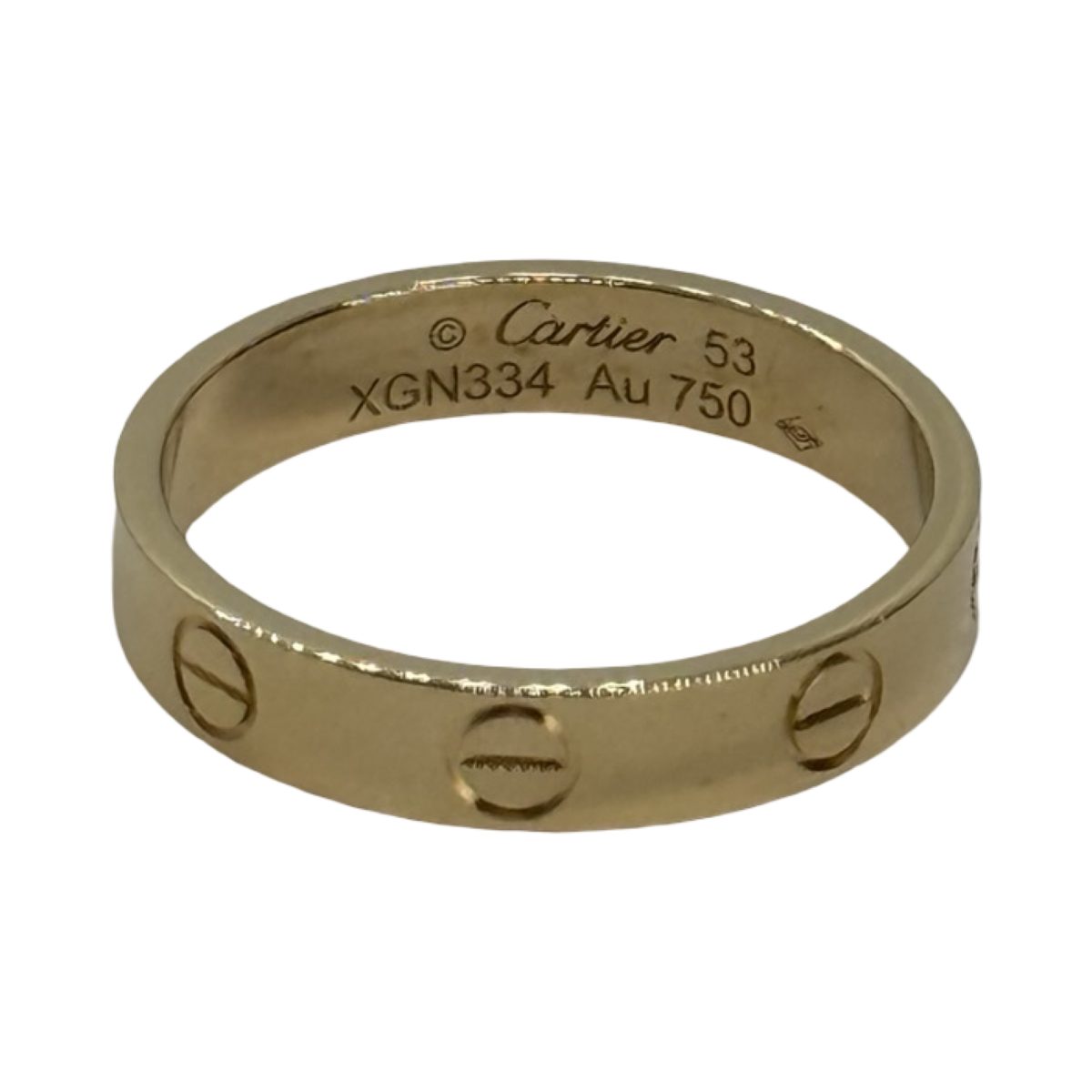 Cartier Love Ring Yellow Gold (size 53)