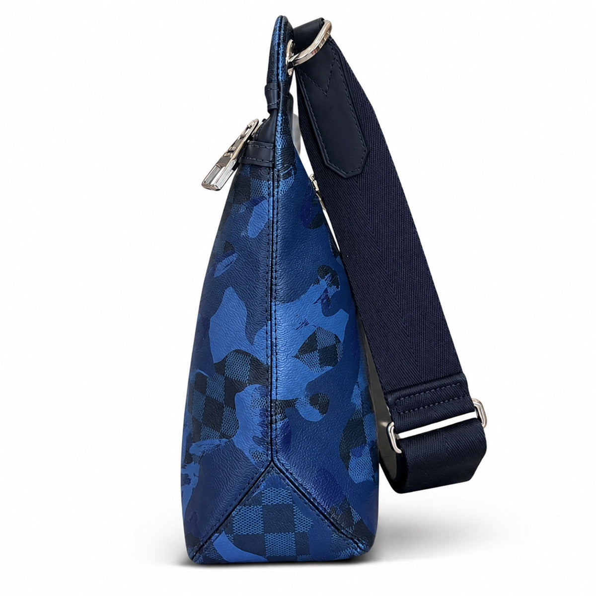 Louis Vuitton Hunter Messenger Bag in Limited Edition Damier Cobalt Camouflage Canvas