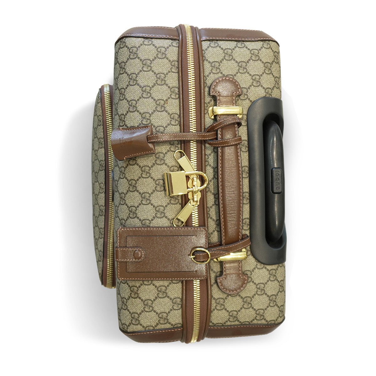 Gucci GG Supreme Monogram Calfskin Carry On Trolley