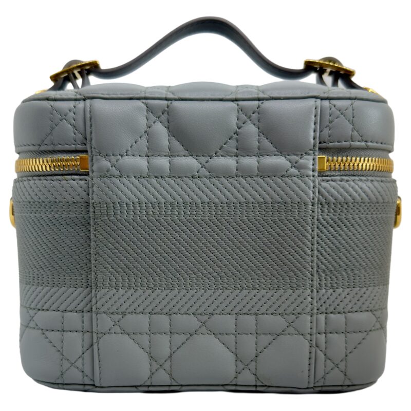 Christian Dior Lambskin Vanity Shoulder Bag