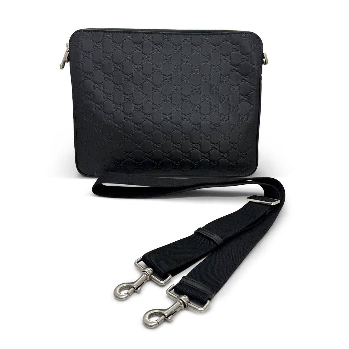 Gucci GG Emblem Medium Crossbody Bag