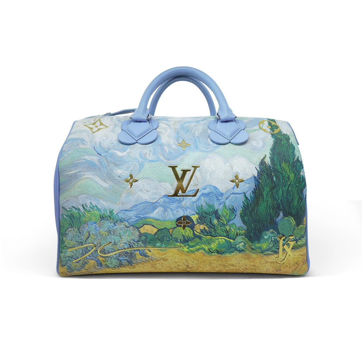 Louis Vuitton x Jeff Koons Master Speedy 30 Handbag