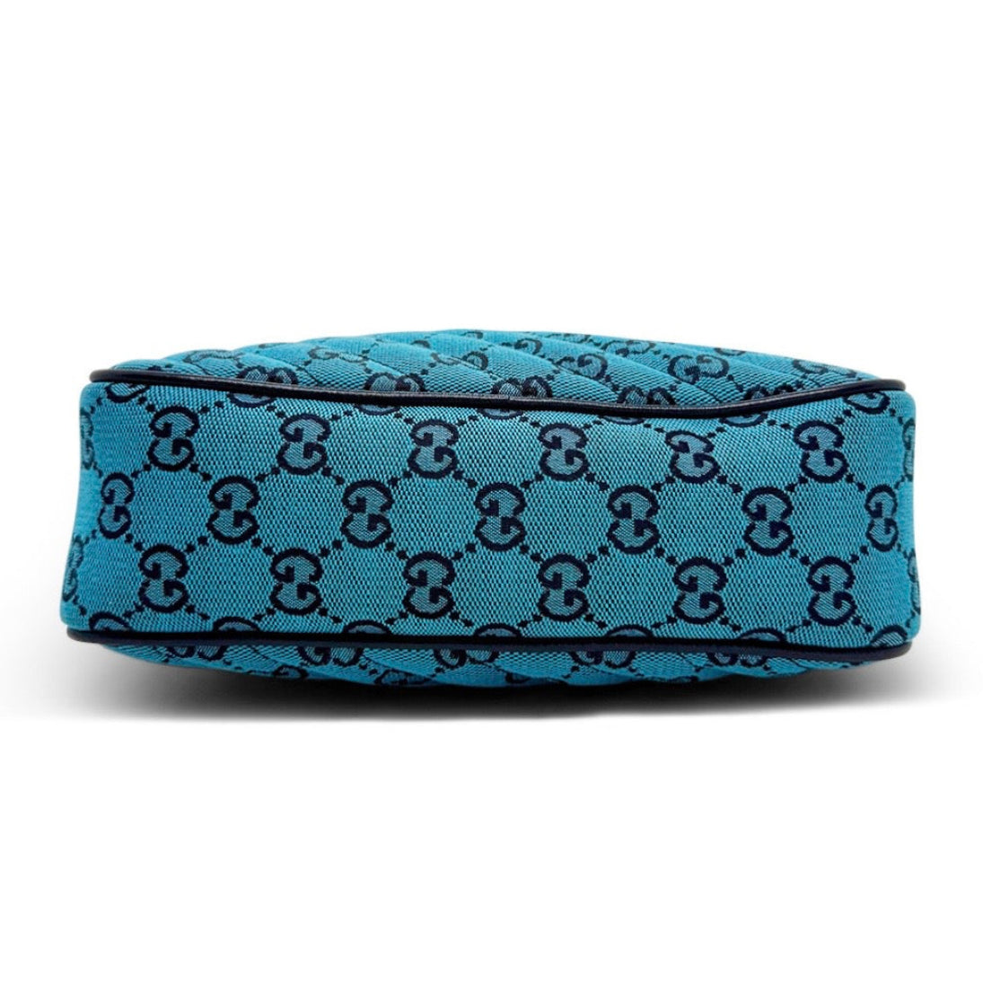 Gucci Blue GG Marmont Camera Bag