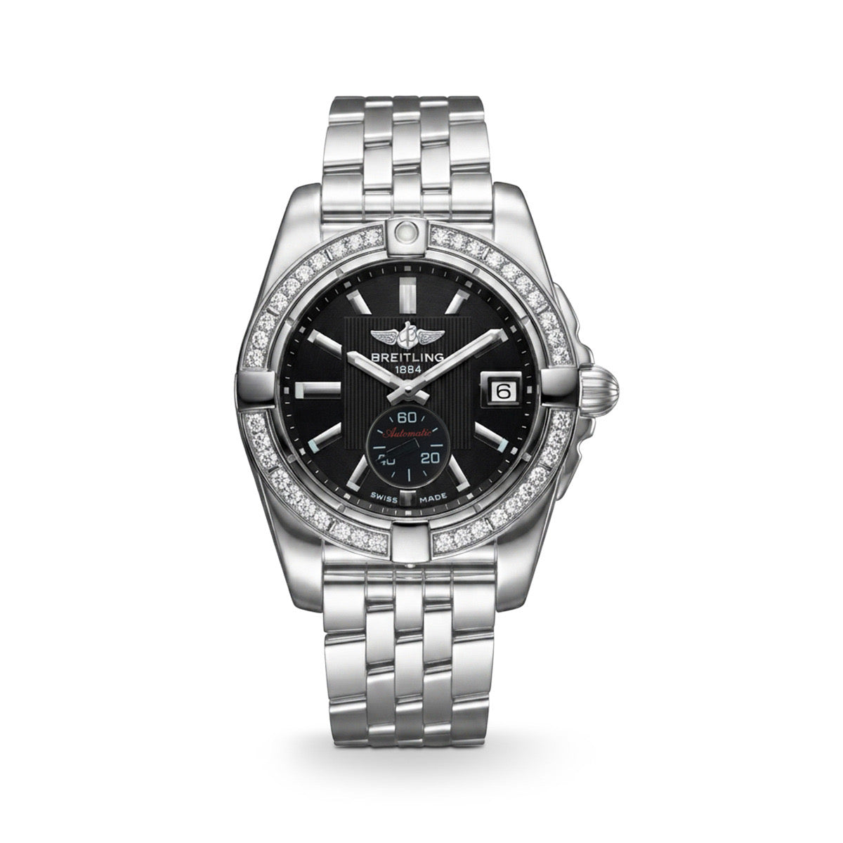 Breitling Galactic 36 Automatic Diamond Set Watch Ref: A3733053/bd02-ss)