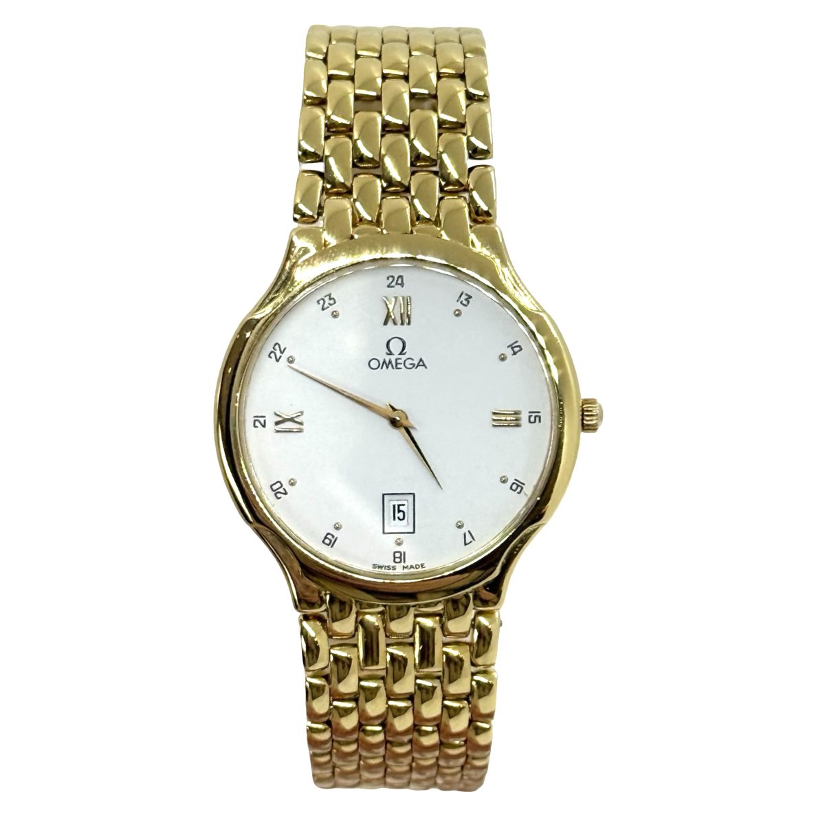 Omega Full 18ct Gold De Ville